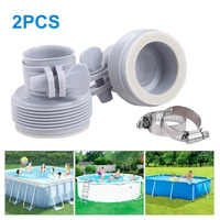 new valve drain adapter hose adapter b pool 1 25in to 1 5in pump parts conversion replacement outdoor hot tubs accessories
