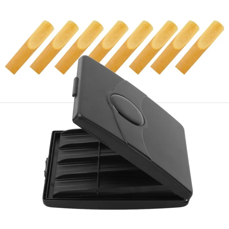 Ящик для хранения тростей чехол из АБС-пластика портативный 8 шт. аксессуар