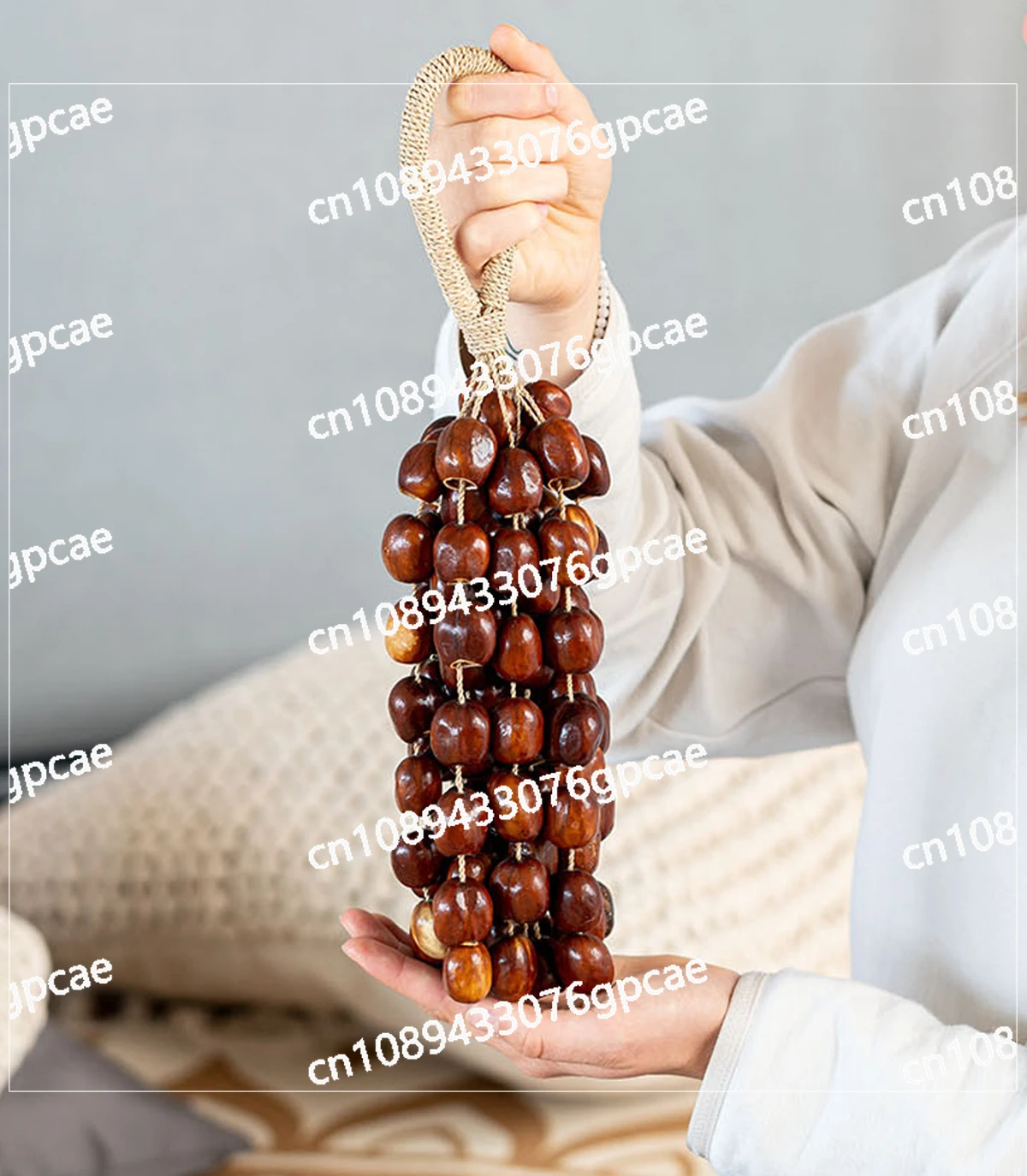 Музыкальное исцеление звуковой луч в виде ореховой оболочки звонок форме