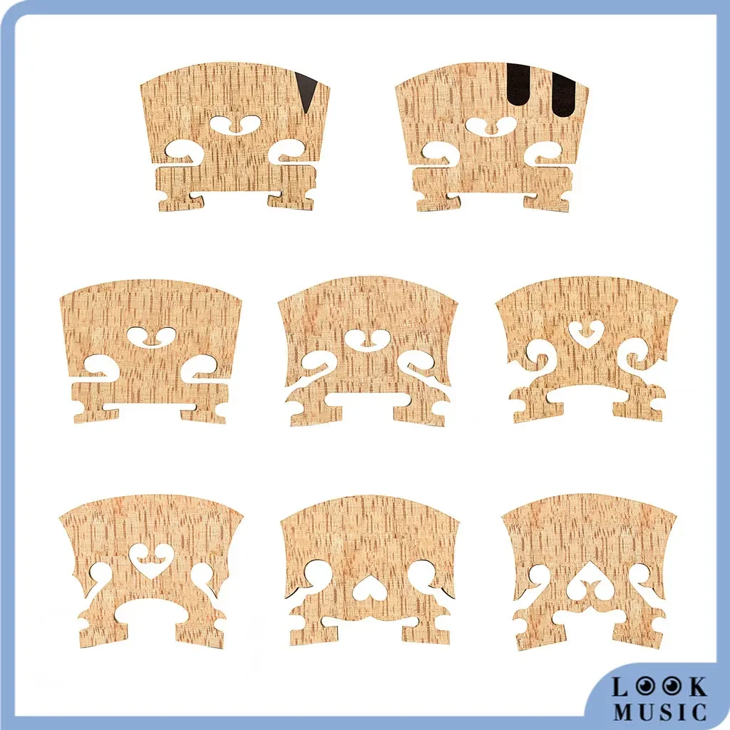 LOOK 4/4 мост для скрипки мастер класса AA детали из кленового дерева акустический