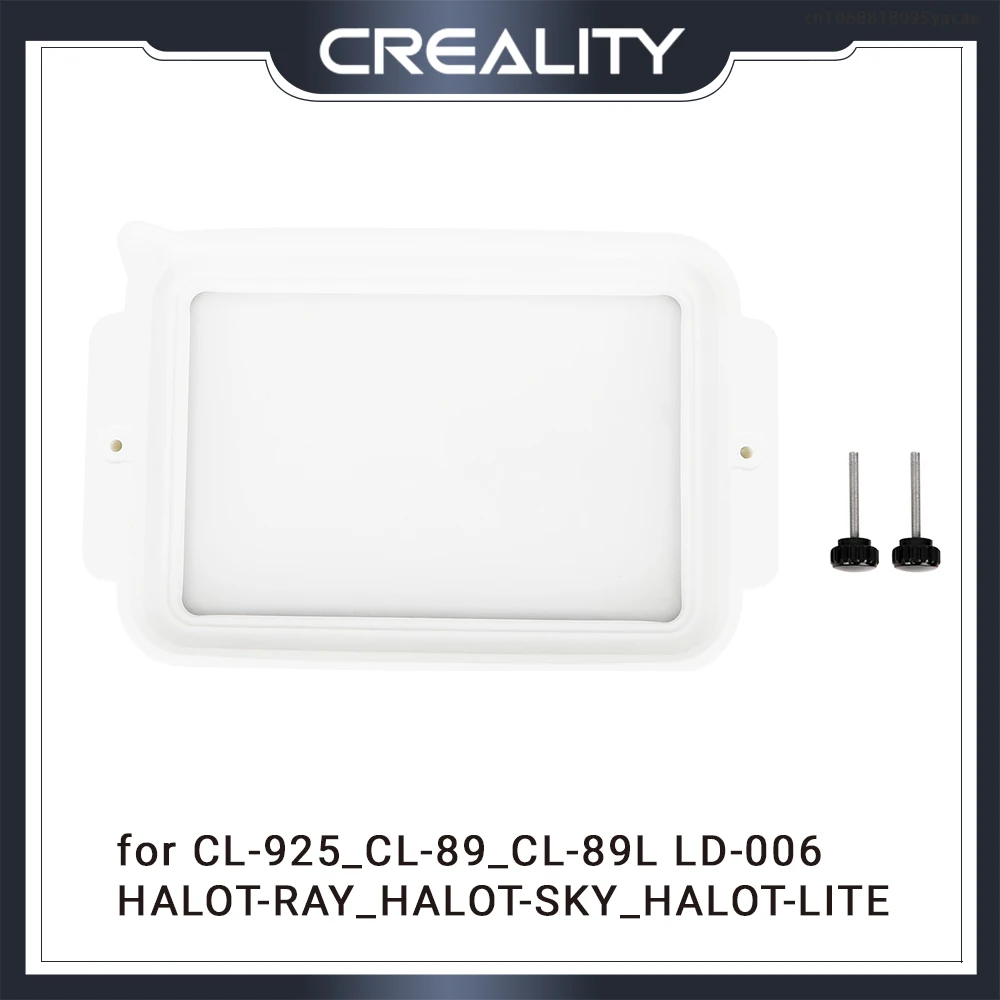 

CREALITY Original Resin Vat Kit White Plastic Tray Kit 3D Printer Parts for HALOT-RAY_CL-89 HALOT-SKY_CL-89L HALOT-LITE_LD-006
