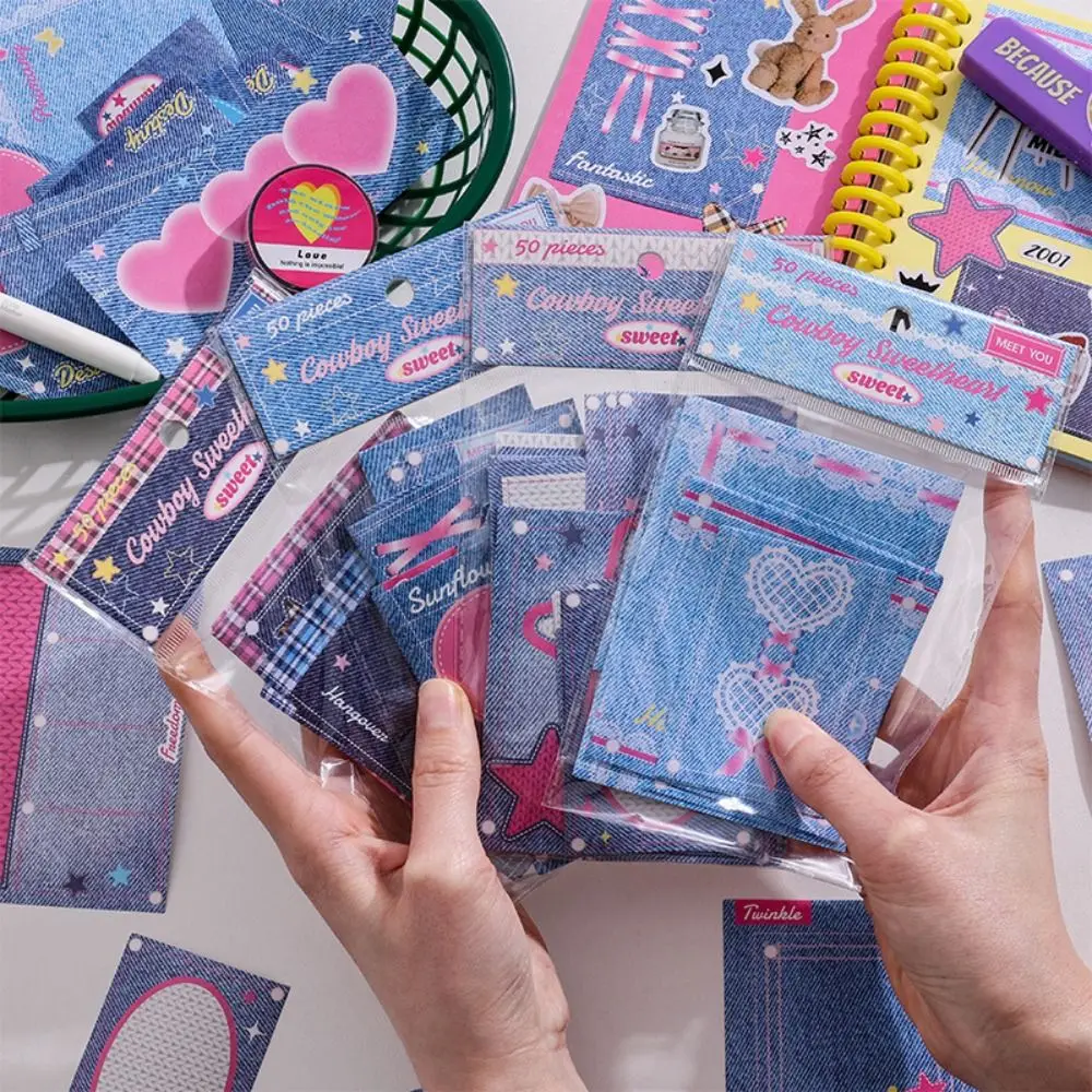 

Post Note Paper Set Creative Cute INS Journaling Accessories Memo Pads Stationery