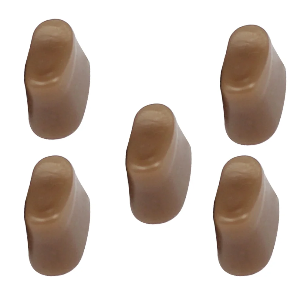 

5 Pcs Flute Brick Buttons Mute Accessories Major Mats Colloid Bricks Durable Portable