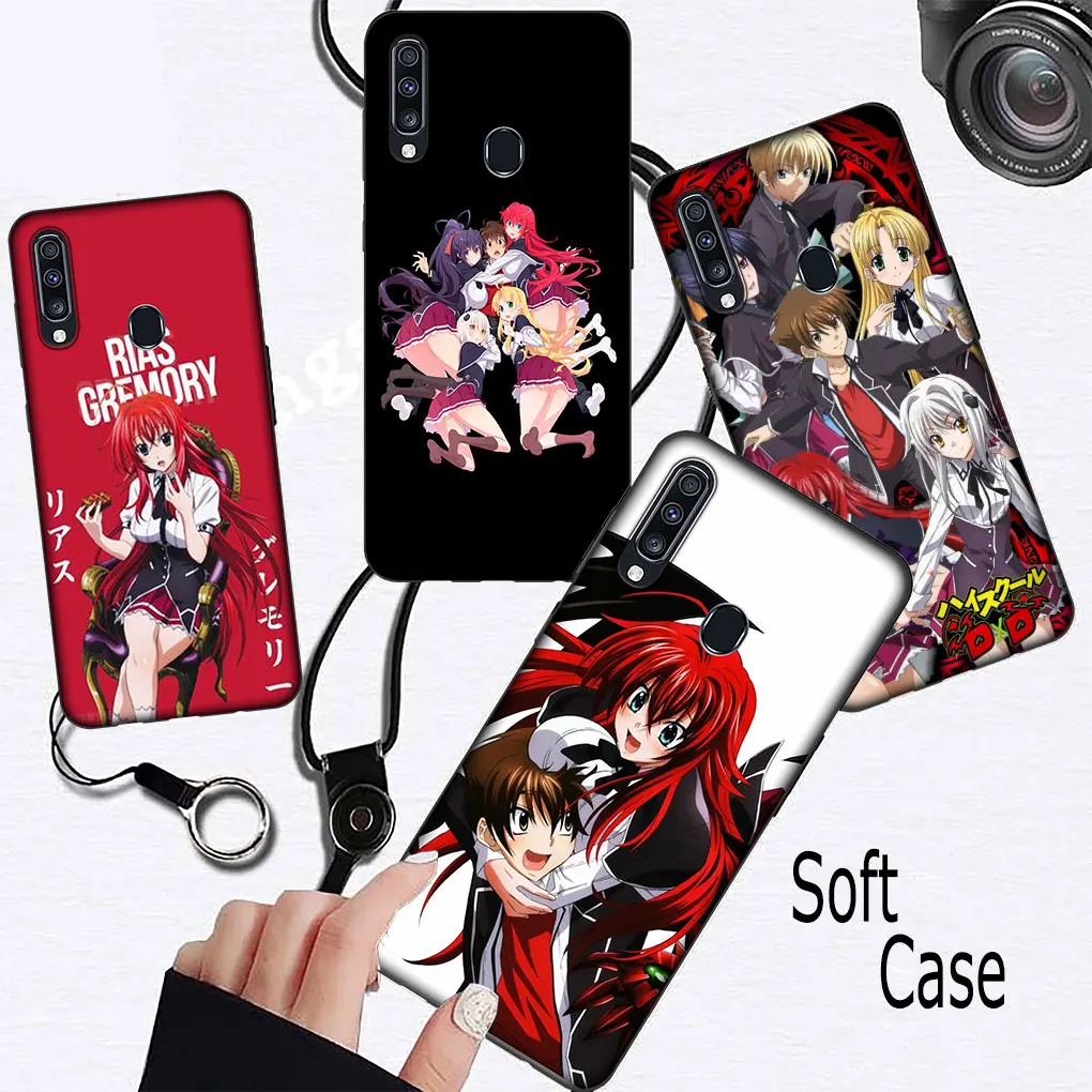 Чехол Rias Gremory High School DxD для Samsung Galaxy S21 S20 Fe S23 S22 Ultra S8 Plus A12 A13 A21S A71 S7