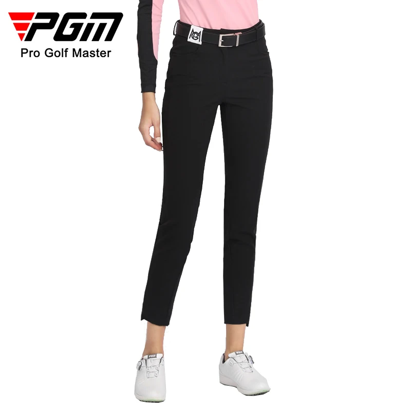 

PGM Women Golf Pants High Elastic Soft Trousers For Ladies Spring Summer outdoor Sports Clothing