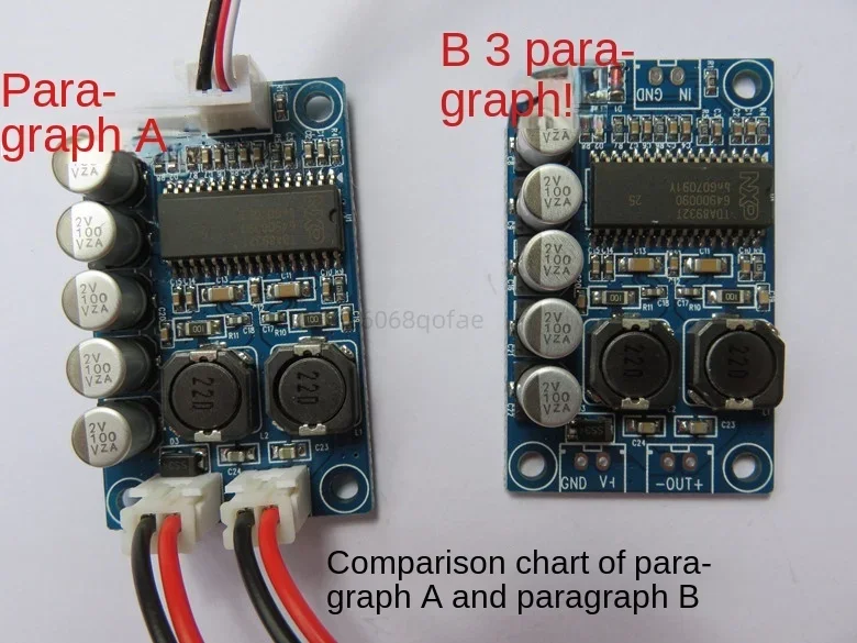 Плата цифрового усилителя мощности Mini tda8932 class D 35 Вт моно источник питания