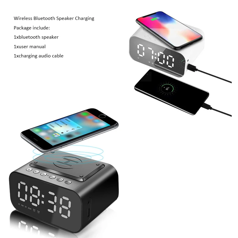 Fm Radio Led Clock Function