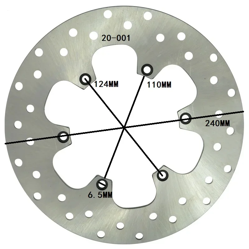 Задний тормозной диск мотоцикла LOPOR для F650CS F650GS F650ST F 650 GS Daker BMW F650 1993-2009