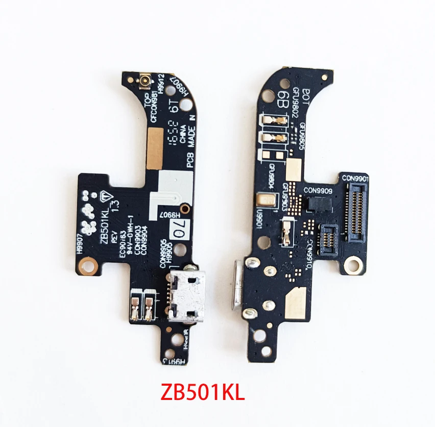50Pcs/Lot, New USB Dock Connector Charging Port Flex Cable Ribbon For Asus Zenfone Live ZB501KL Replacement Part
