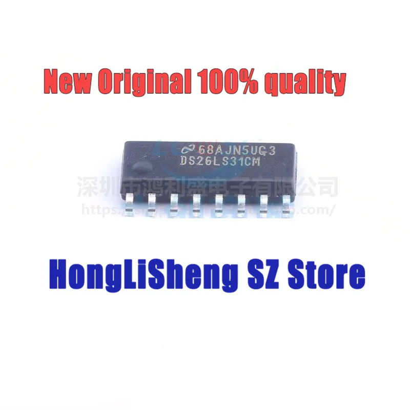 

Набор микросхем DS26LS31CMX DS26LS31CM DS26LS31 SOP16, 100% новые и оригинальные технические характеристики, 10 шт./партия