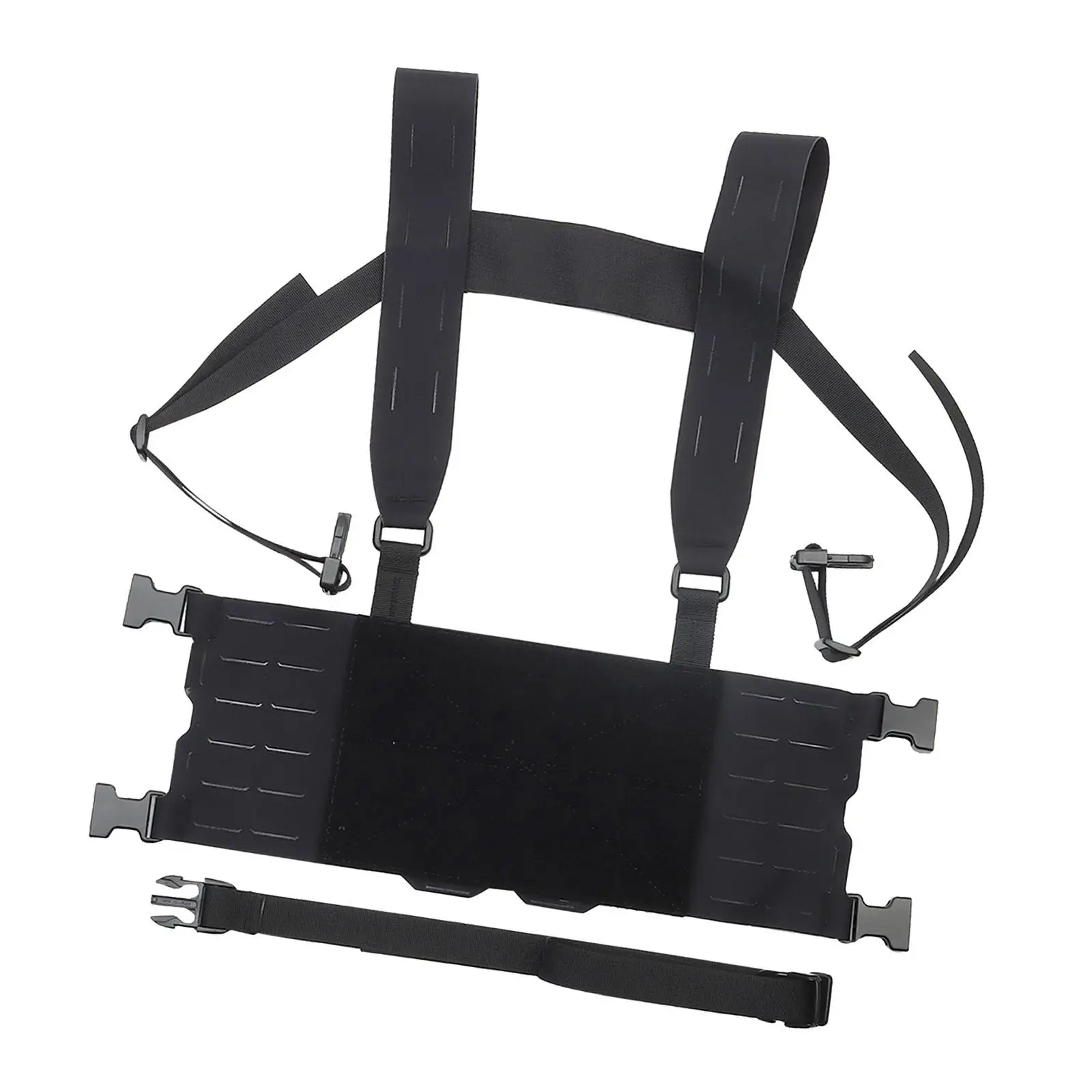 

Adjustable Belt Vest Quick Release Molle Hunting Vest for Shooting Camping
