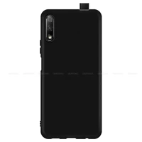 gertong frosted matte case for huawei honor 9x pro simple silicone cover on for honor 9x shell capa have no fingerprint hole