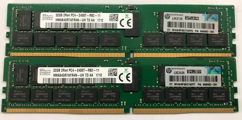 

RAM 805351-B21 809083-091 32G 2400DDR4 server memory 1PCS