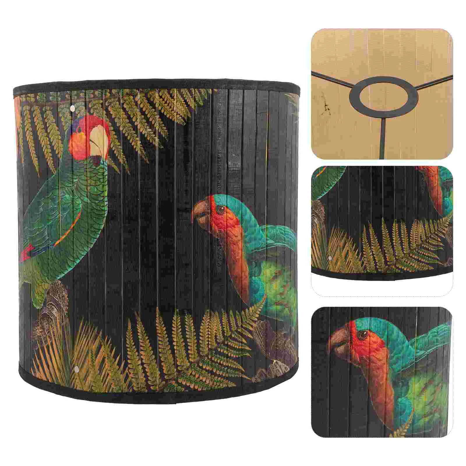 

Light Accessory Wear-resistant Lamp Shade Folding Cover Source Delicate Bamboo Decorative