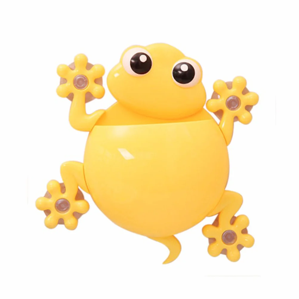 

Holder Toothpaste Wall Animal Cup Kids Bathroom Stand Organizer Cartoon Children Suction Mounted Cute Fun Storage Hanging Hook