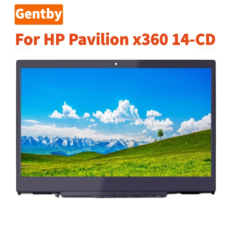 ЖК-дисплей 14 дюймов для HP Pavilion x360 14 CD 14-CD 14M CD 14 DD 14M-CD0001DX L20553-001, сенсорный экран в сборе с рамкой ЖК-дисплей 14 дюймов для HP Pavilion x360 14 CD 14-CD 14M CD 14 DD 14M-CD0001DX L20553-001, сенсорный экран в сборе с рамкой