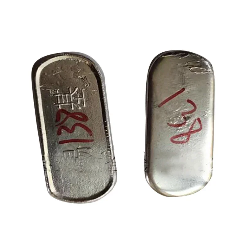 Слиток из оловянного сплава 47 58 70 80 90 92 95 100 110 125 138 152 180 199 217 243 градусов низкая