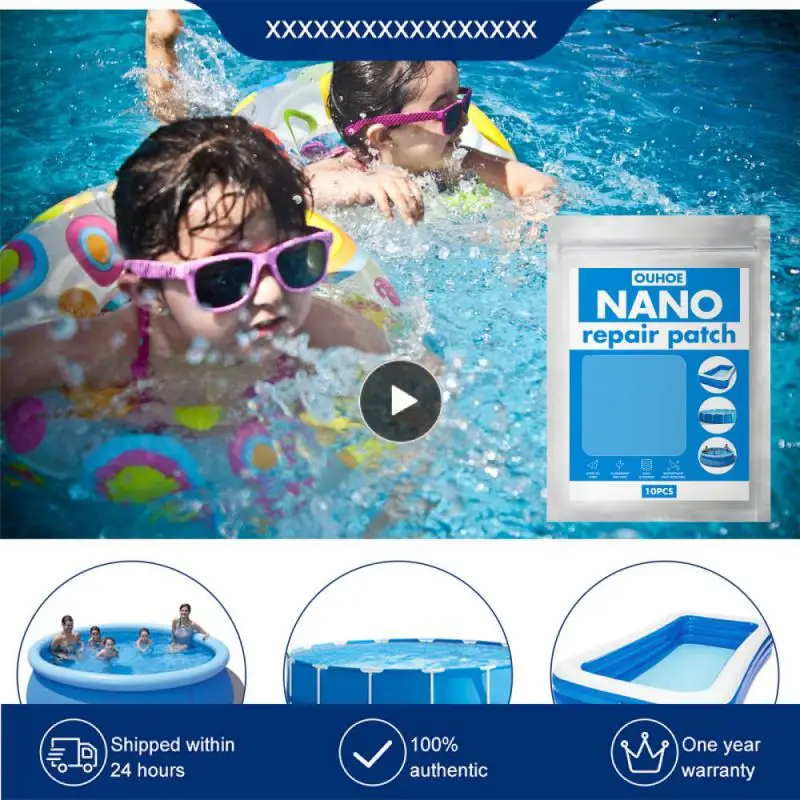 

NANO Repair Patches Quick Fix Your Patch For Inflatable Pools Inflatable Toys Air Beds Tent Raincoat