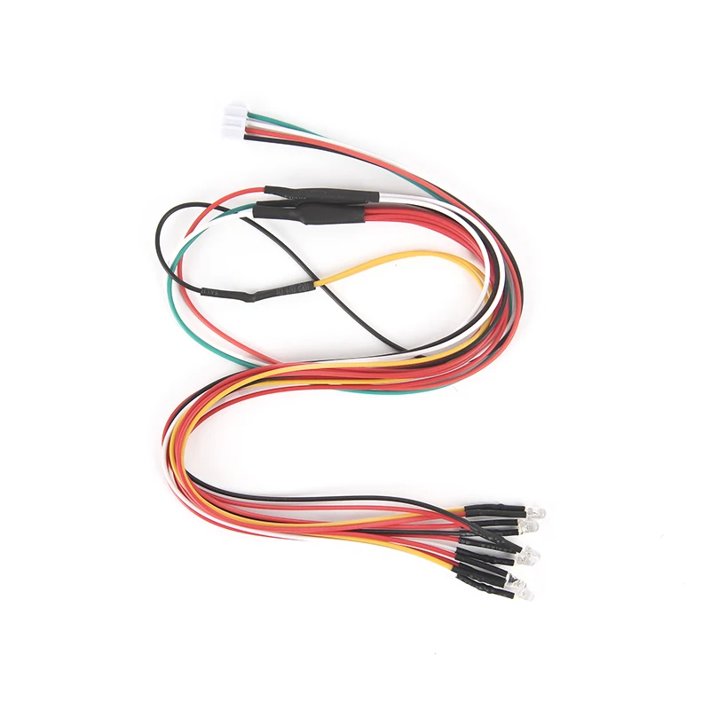 

for WPL D12 RC Car Spare Parts Upgrade Modified Light Group Lamp LED 3MM White Red Yellow