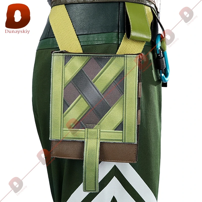 Аниме игра Valorant Косплей Костюм Новый Герой Скай Cos Топ Брюки Комплект С Париком