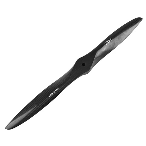 Śmigło włókna węglowego 19x10 20x16 23x8 dla samolotu modelu gazowego RC