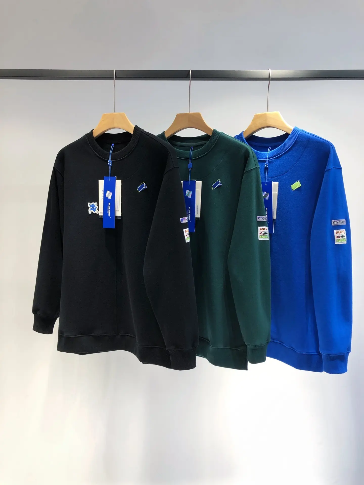 

2021ss ader error new autumn pullover men and women style hoodie 1:1 high quality ADER little monster embroidery loose OS top