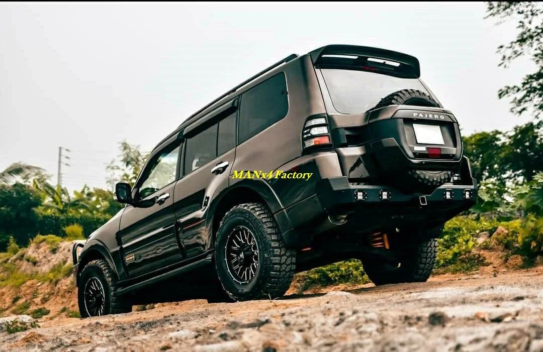 Задний бампер Manx4 Off-Road Steel для Mitsubishi Pajero Montero V80 V90 V93 V97