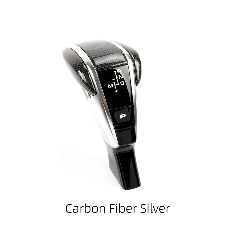 

Для Porsche Cayenne 2018-2023 Прямая замена углеродного волокна из кожи, комплект ручек переключения передач на центральной консоли