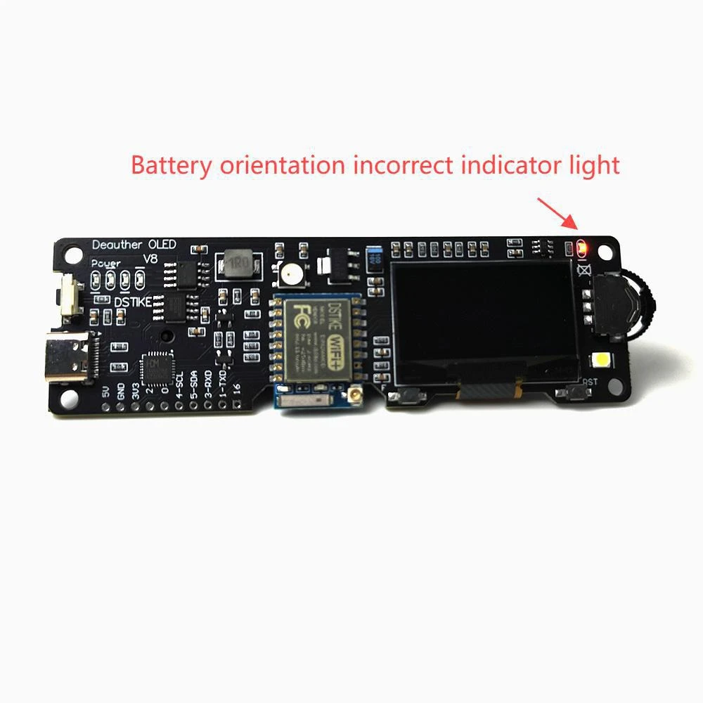 КОМПЛЕКТ DSTIKE Deauther OLED V8 | Плата разработки ESP8266