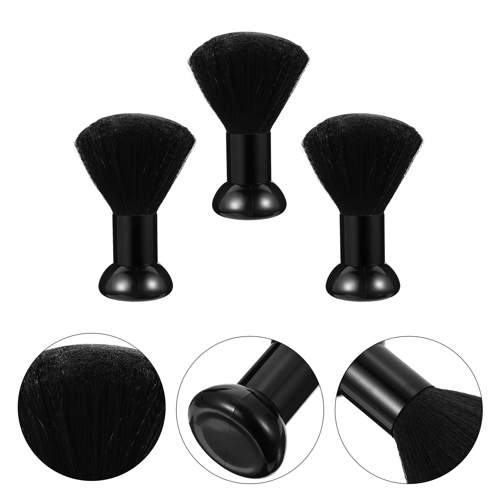 

3 шт., портативные удобные щётки для парикмахерской