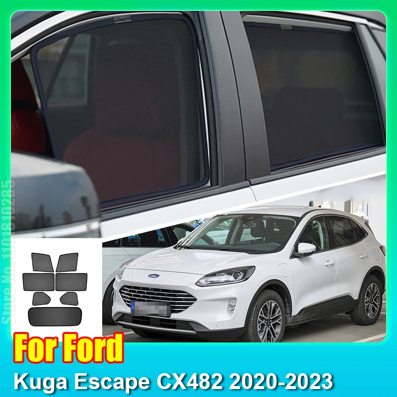 

Солнцезащитный козырек для автомобиля Ford Kuga Escape CX482 2020-2023, переднее ветровое стекло, заднее боковое стекло, солнцезащитный козырек