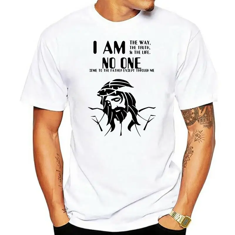 

Jesus T Shirt For Men BONADIAO Fashion New Arrival Casual Top design Tees Round Neck Short-sleeved