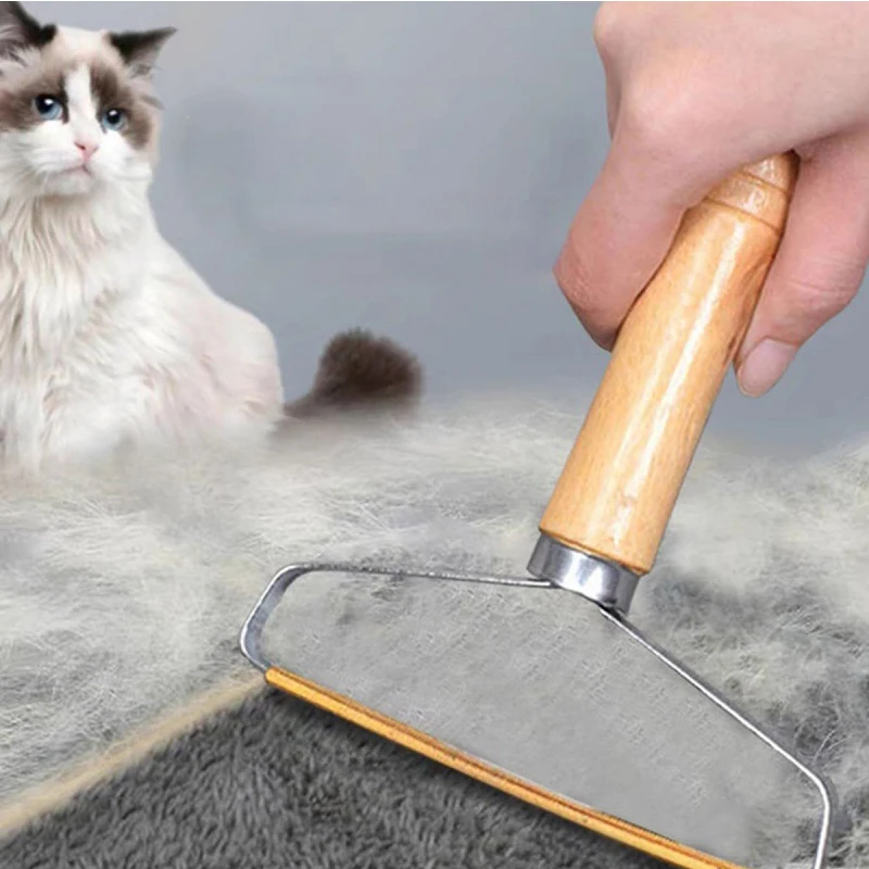 

Pet Hair Remover Clothes Fuzz Fabric Shaver Brush Tool Power-Free Fluff Removing Roller for Sweater Woven Coat
