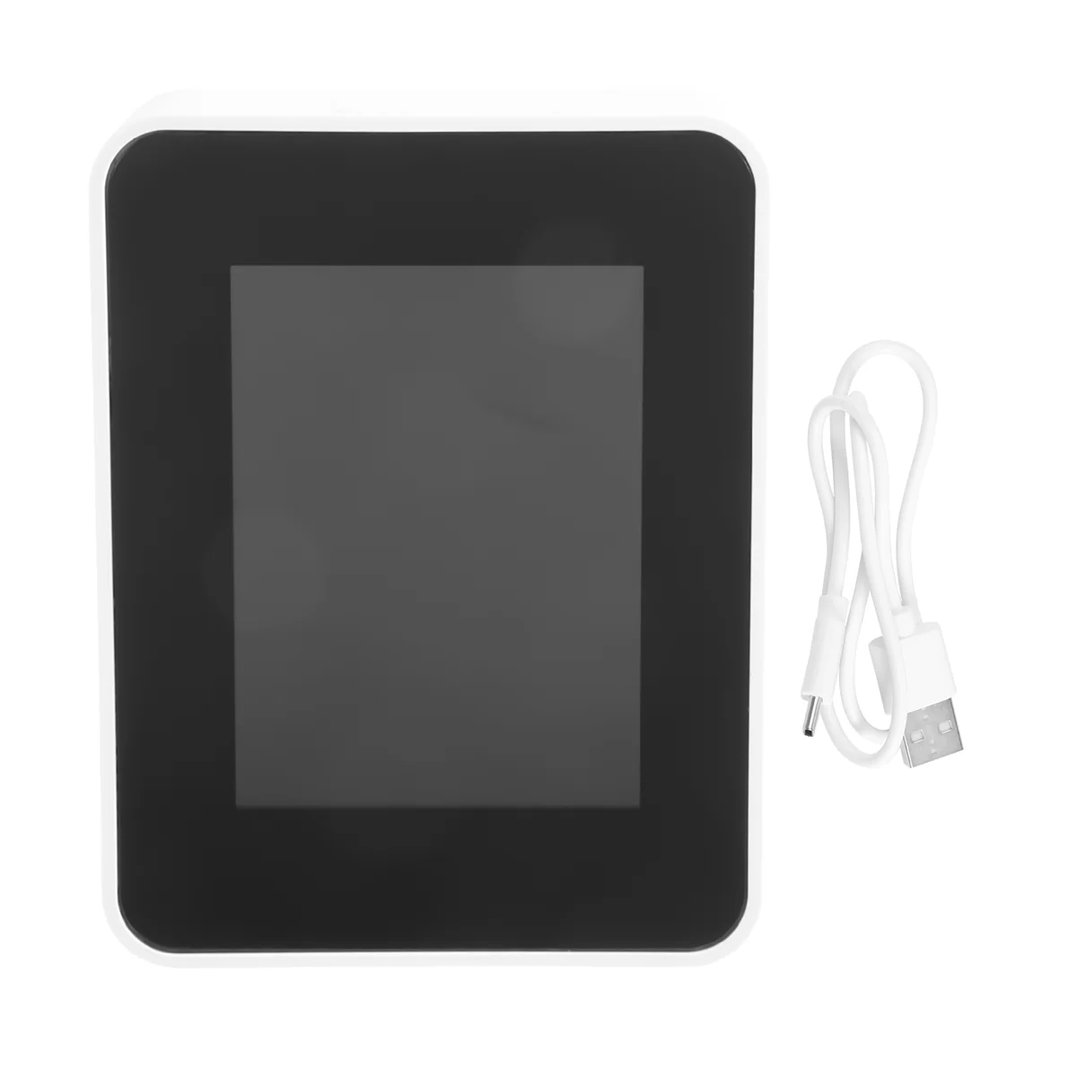 6 в 1 PM2.5 PM10 HCHO TVOC CO CO2 детектор качества воздуха тестер для дома и офиса белый