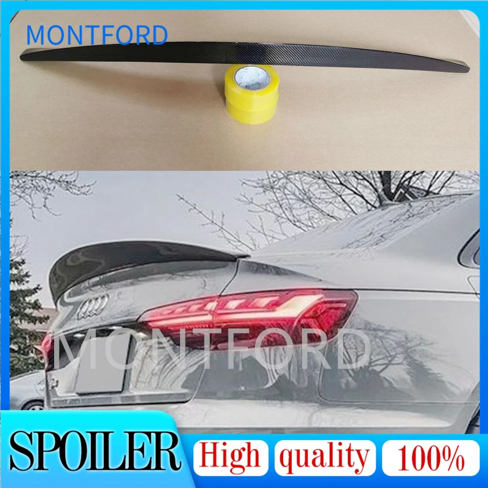 

Крыло заднее из углеродного волокна в гонконгском стиле для Audi A5 S5 RS5 только для 2018 2019 2020 2021 2022