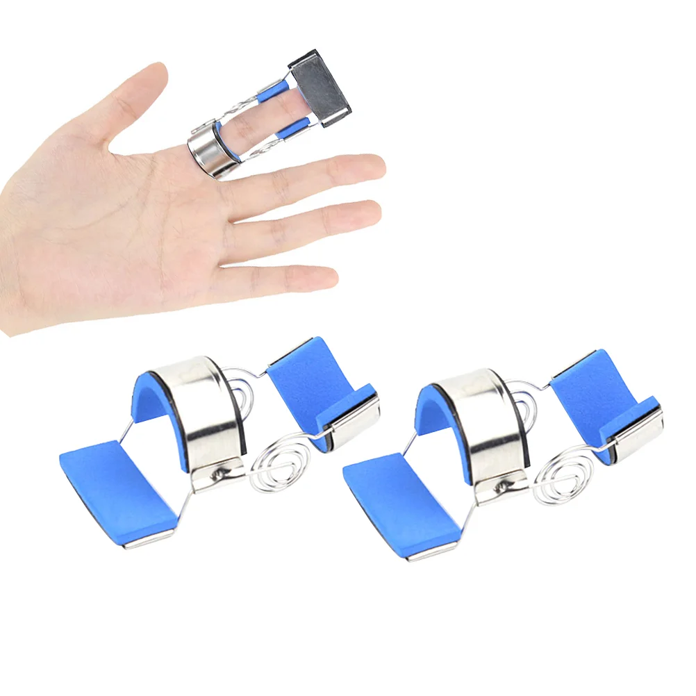 

Finger Splint Trigger Broken Fingers Mallet Splints Extension Coil Spring Dynamic Brace Support Metal Pinky Stabilizer