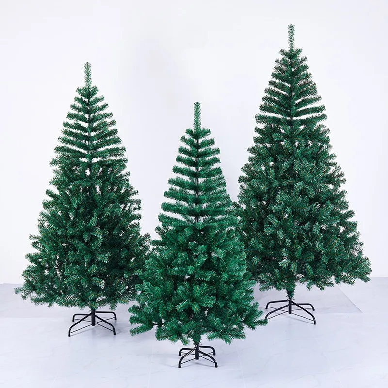 

1.2m/1.5m/1.8m Green Encrypted PVC Large Christmas Tree 2023 New Year Christmas Party Home Shopping Mall Hotel Scene Decoration