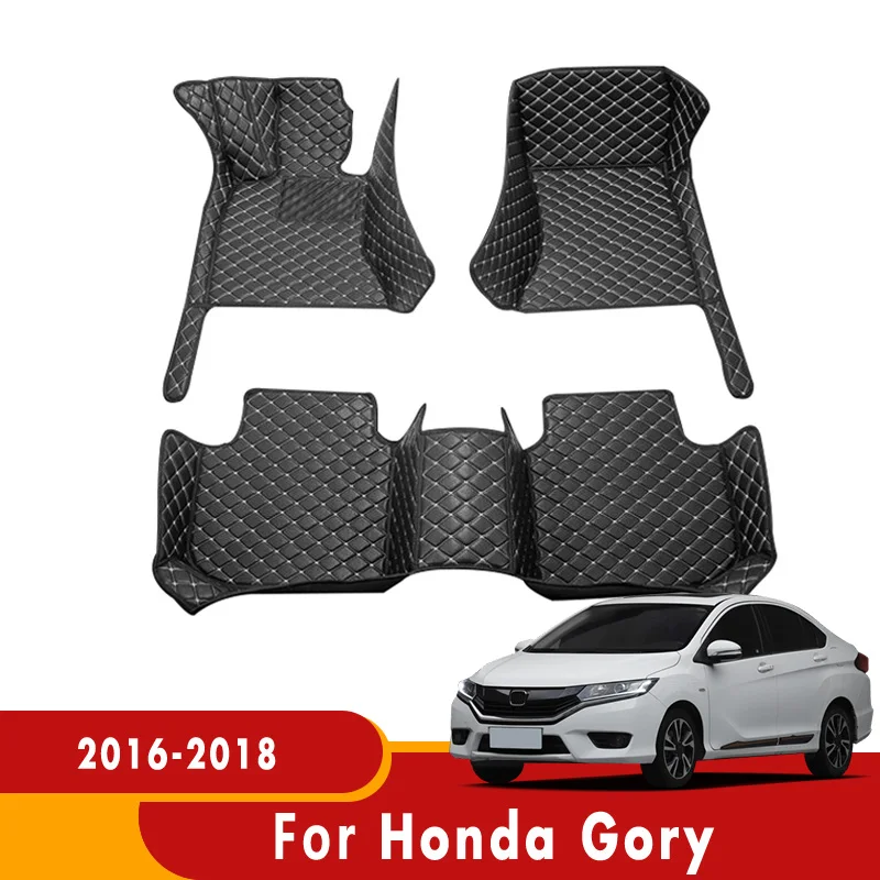 

Коврики для Honda Gory 2016 2017 2018, автомобильные коврики, аксессуары для салона автомобиля, водонепроницаемые передние и задние Чехлы, коврики для ...