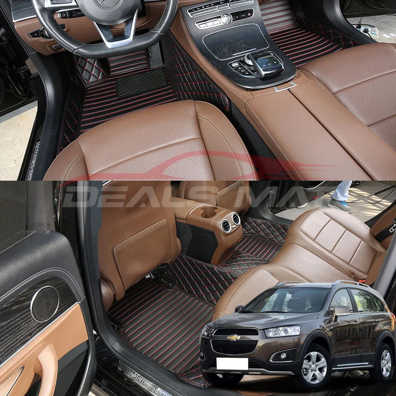 

Автомобильные коврики для Chevrolet Captiva 2014, 2015, 2016, 2017, роскошные кожаные интерьерные детали салона, автомобильные коврики, аксессуары