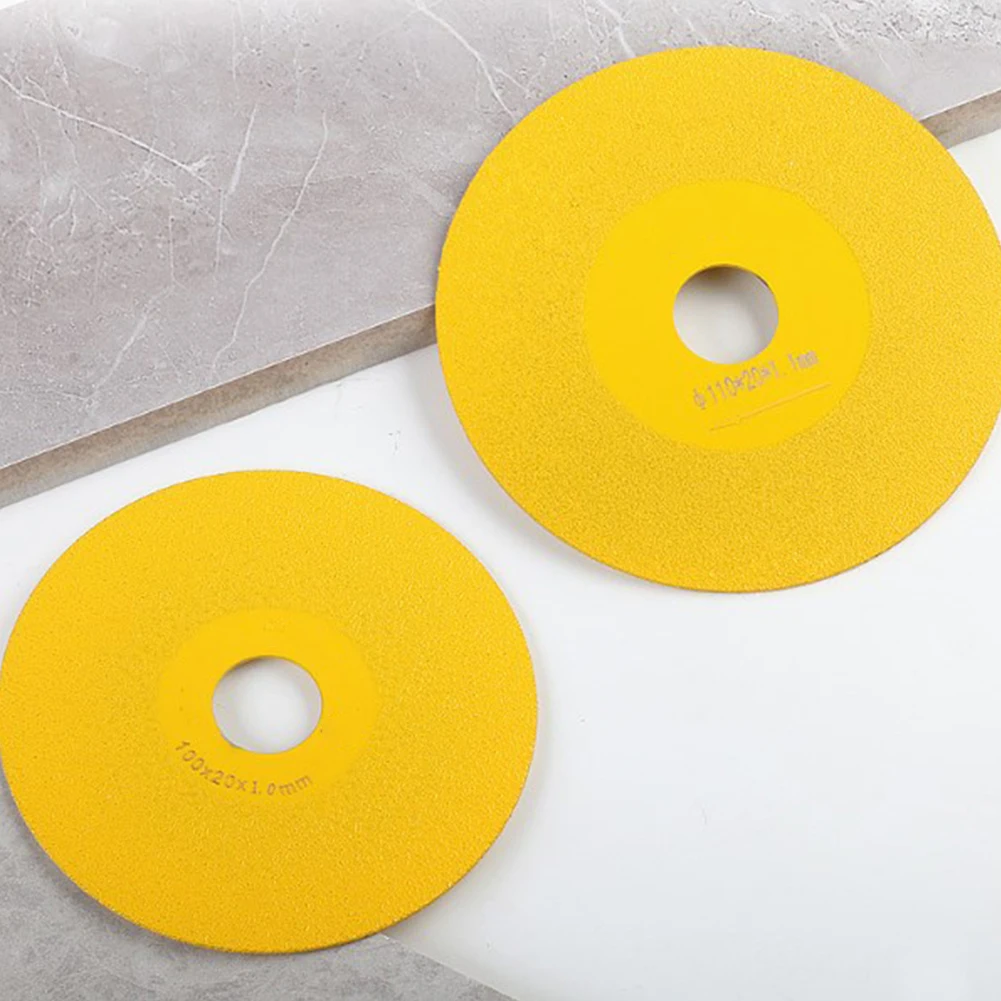 

Manganese Steel + Emery Cutting Discs GrindingWheel Ceramic Diamond Jade Saw Blade Tile Cutting Disc 100×20×1mm