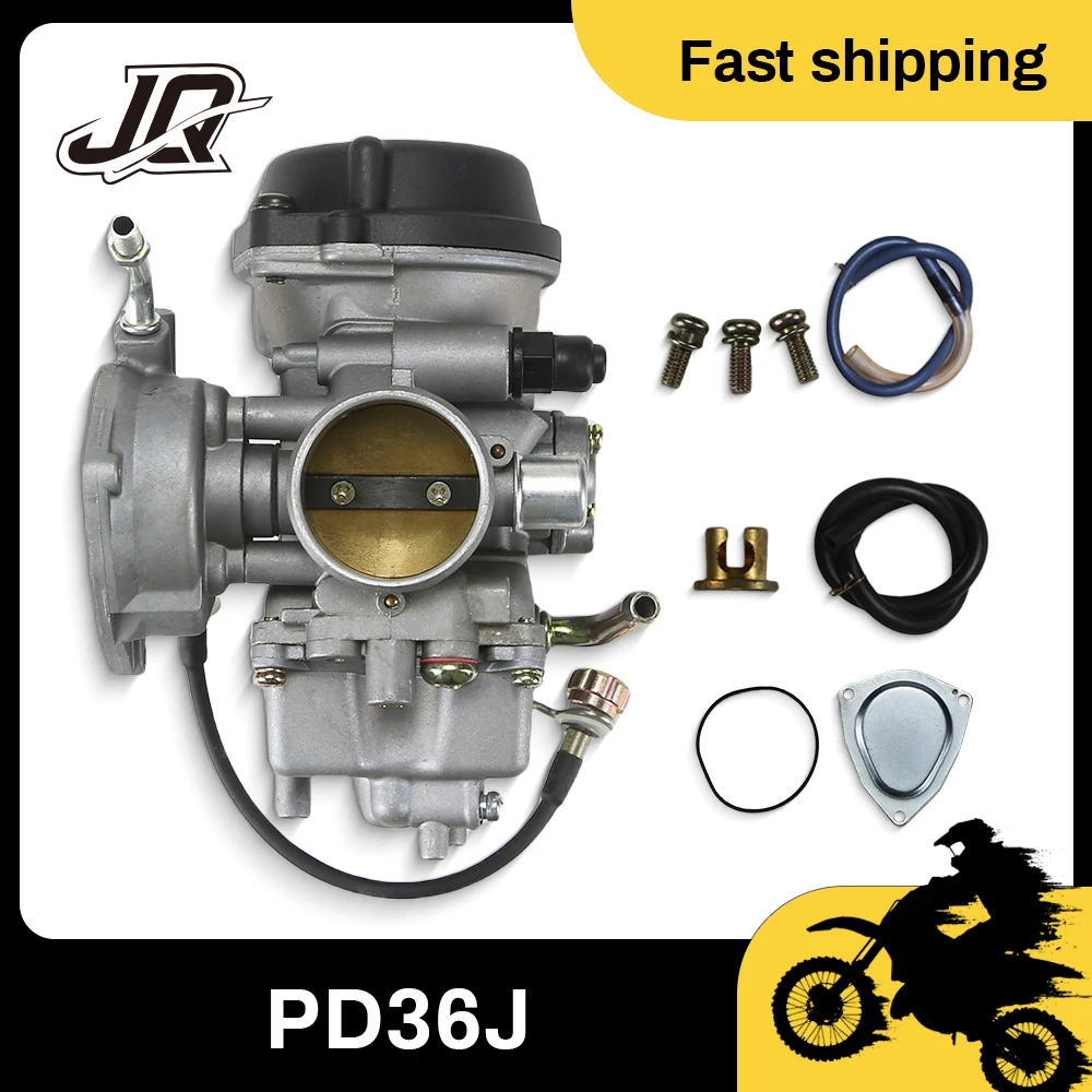 Фото Карбюратор PD36J 36 мм для двигателя Suzuki LTZ400 Z400 KFX400 YFM400 Raptor 400 ATV Quad 2003-2007 гг. №1