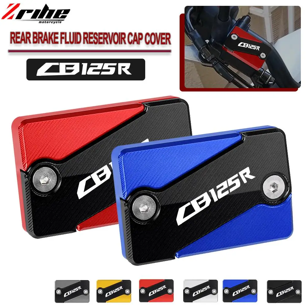 

For Honda CB125R CB 125R CB125 R 2018 2019 2020 2021 Motorcycles Accessories Aluminum Front Rear Brake Fluid Reservoir Cap Cover