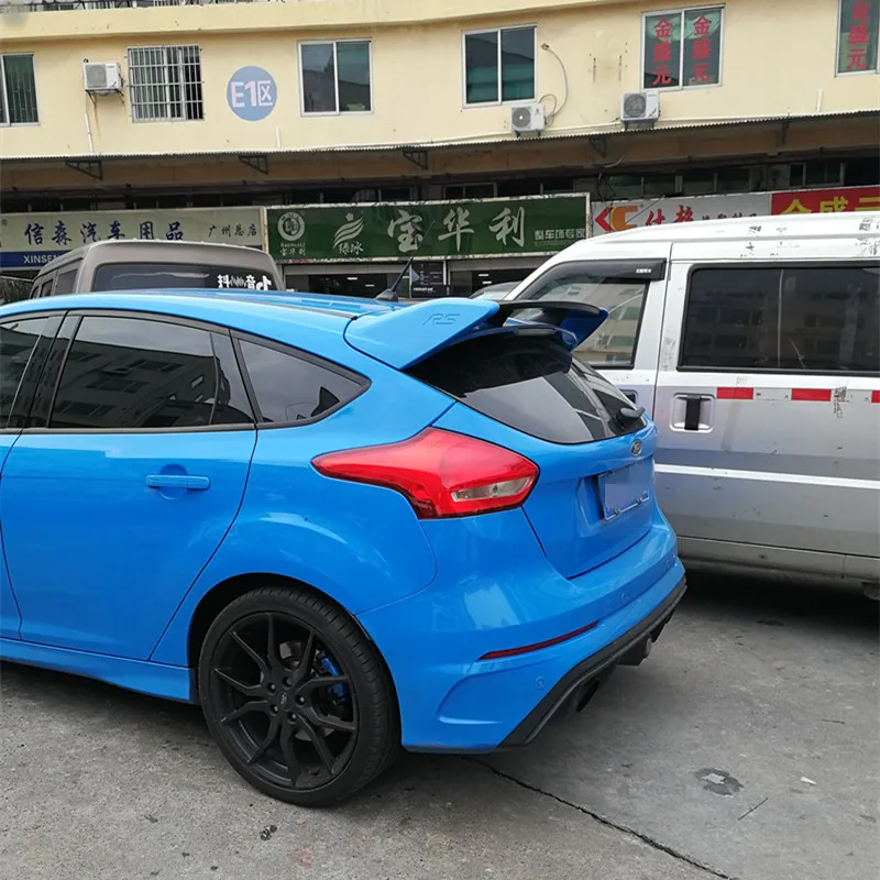 Задний спойлер для Ford Focus 2012 13 14 15 16 2017 высококачественный материал ABS