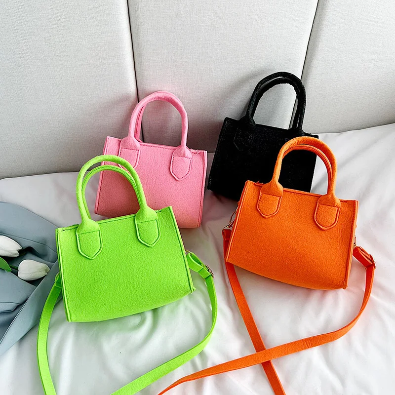 

Женская Портативная сумка-мессенджер через плечо из чистого фетра, женская сумка-Кроссбоди, роскошная дизайнерская сумка-тоут