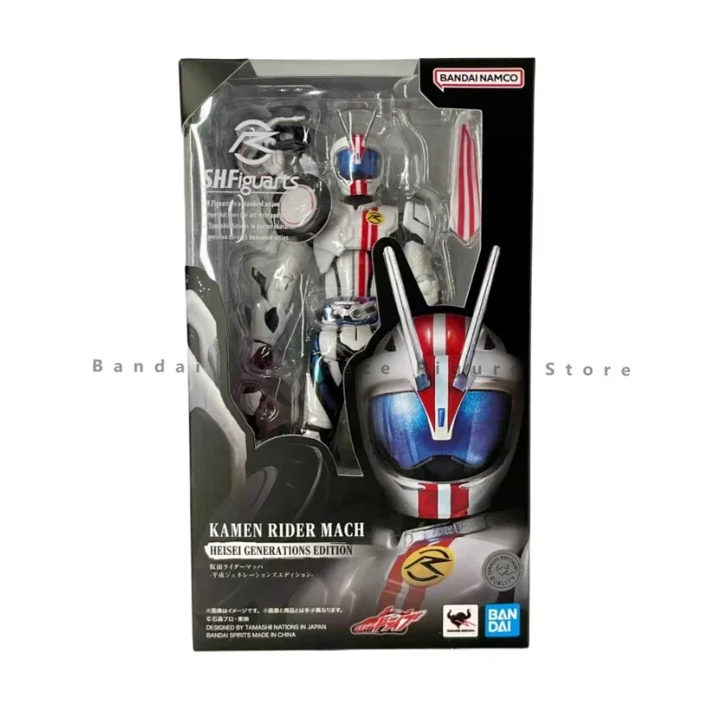 В наличии оригинальные Bandai в маске Rider SHF Mach экшн-фигурки анимационные игрушки