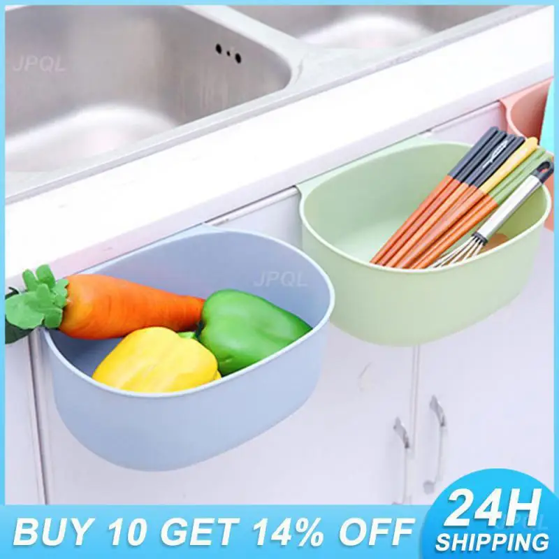 

Kitchen Cabinet Door Trash Can Hanging Large Trash Can Household European -style Plastic Storage Box Kitchen Tools Trash Bin