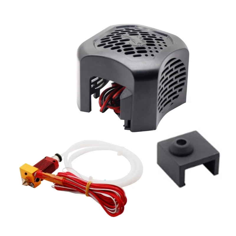 

F3KE Hotend Kit для 3D-принтера Ender3 Heatbreak Сопло экструдера термистора теплоблока