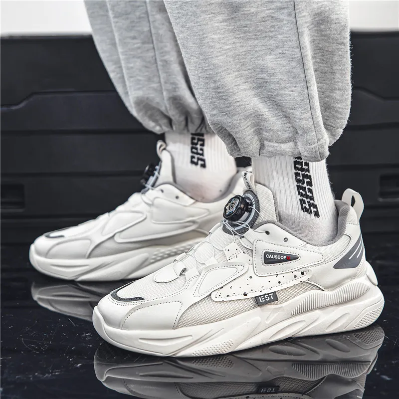 Breathable Comfortable Casual Sneakers Men's  Adult Teenagers Outdoor Running Shoes Walking Shoes School Sports Shoes 39-44#