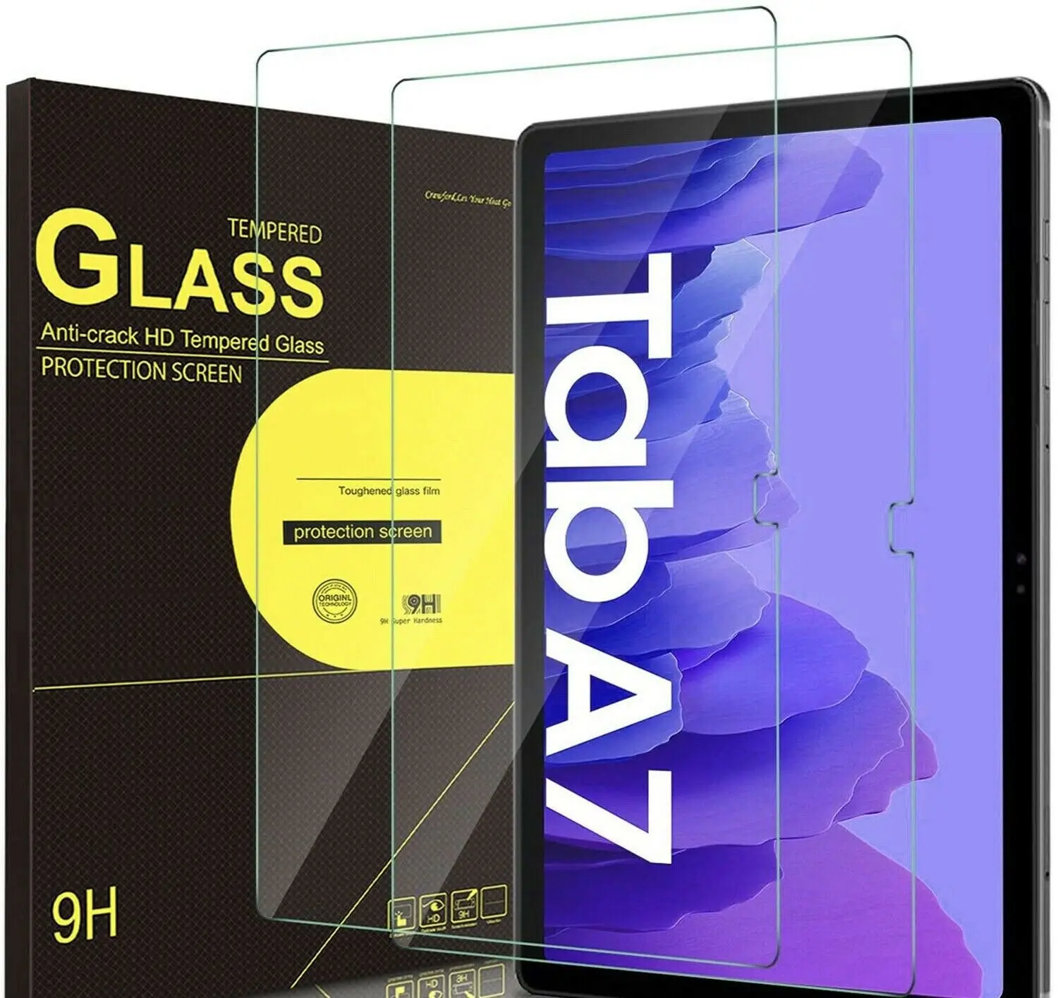 

2PACK Tempered Glass Tablet Screen Protector For Samsung Galaxy Tab A7 2020 10.4