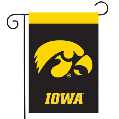 Флаг сада Iowa Hawkeyes с лицензией Шиарад Лейн